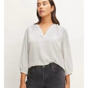 New Everlane Silk Top